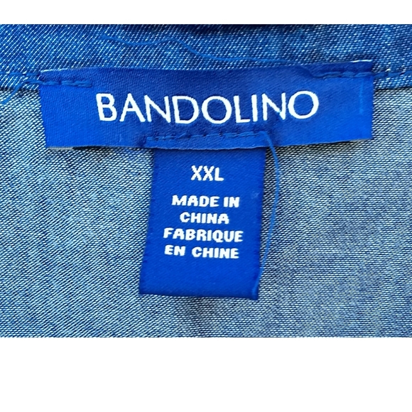 Bandolino Jean Look Top - Picture 4 of 5